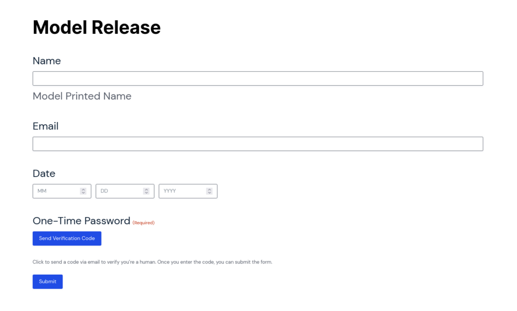How to Set Up WordPress Form Verification Using One-Time Password ...